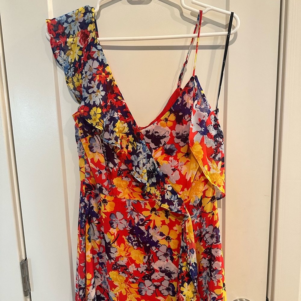 Lulus Floral Chiffon Maxi Dress - Picture 4 of 6